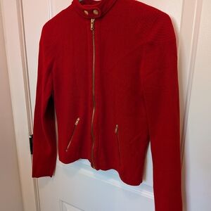 Ralph Lauren Red Bomber Jacket